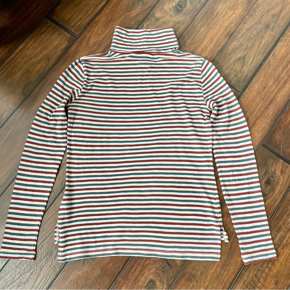 Madewell Whisper Cotton Turtleneck in Herrick Stripe - Picture 3 of 7
